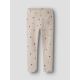 Name it leggings i beige med hjerter til piger