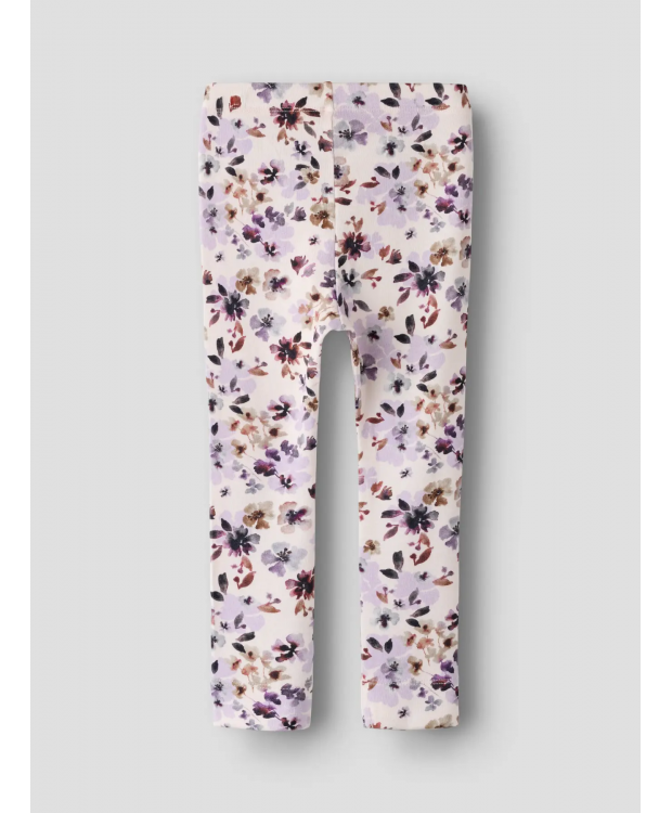 Name It Leggings - NmfKayla - Calcite/Grape Compote/Shopping Bag