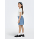 KIDS ONLY top i hvid med blå blomster til piger