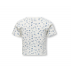 KIDS ONLY top i hvid med blå blomster til piger