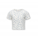 KIDS ONLY top i hvid med blå blomster til piger