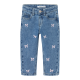 Name it MOM EMB JEANS i blå denim til piger