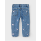 Name it MOM EMB JEANS i blå denim til piger