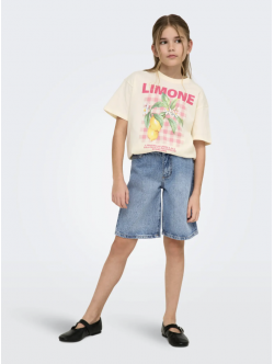 KIDS ONLY Jorts i lyseblå denim til piger