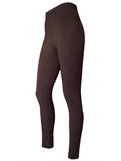 Festival Bambus viscose 4/4 legging i brun til kvinder