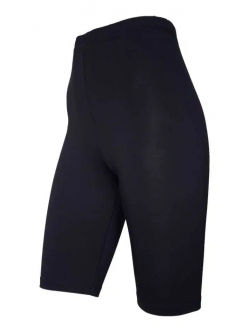 Festival bambus cykelshorts i sort til kvinder