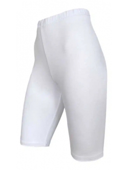 Festival bambus cykelshorts i hvid til kvinder