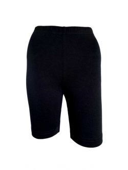 Festival bambus viscose cykelshorts i sort til kvinder