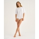 JBS of Denmark oversized bambus t-shirt i hvid