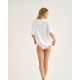 JBS of Denmark oversized bambus t-shirt i hvid