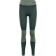 Hummel Clea Seamless Mid Waist Tights i Darkest Spruce Basil Melange til kvinder