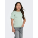 KIDS ONLY KOGHELEN t-shirt i Aqua Foam Watermelon til piger
