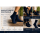 iZ Sock Copenhagen marineblå bambusstrømper unisex – 35–37, 41–43 og 47–49