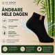 Iz sock Copenhagen klassiske luxury bambus ankelstrømper i sort