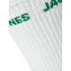 Jack & Jones 5pak tennisstrømper i hvid m. farvet skrift til herre