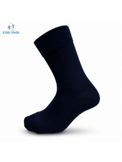 Bambus Strømper,  Comfort Diabetic Sokker i Sort. Unisex