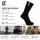 iZ Sock bomuldsstrømper i sort ( NY KOLLEKTION )