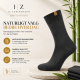 Iz sock Copenhagen luxury bambusstrømper i mørkegrå