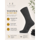 Iz sock Copenhagen luxury bambusstrømper i mørkegrå