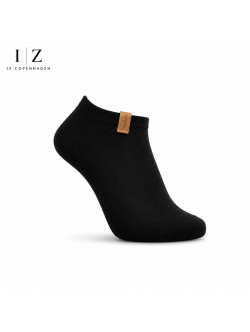 Iz sock Copenhagen unisex luxury in-shoe bambus ankelstrømper i sort