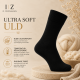 Iz sock Copenhagen premium uld strømper i sort| Ultra Soft