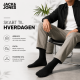 Jack & Jones 5pak bambusstrømper i sort til herre