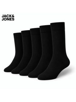 Jack & Jones 5pak bambusstrømper i sort til herre