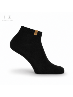Iz sock Copenhagen klassiske luxury bambus ankelstrømper i sort