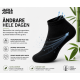 Jack & Jones 5pak bambus ankelstrømper i sort til herre