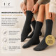 iZ Sock Copenhagen strømper i Mørkegrå – Ultra Soft Merinould til unisex, størrelser 38 - 40, 41 - 43, 44 - 46
