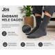 JBS klassiske bomuldsstrømper til herre – mørkegrå – størrelse 40–47