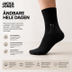 Jack & Jones 3pak RIB bomuldsstrømper i sort til herre