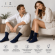 iZ Sock Copenhagen marineblå bambusstrømper unisex – 35–37, 41–43 og 47–49