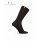 iZ Sock - Bomuldsstrømpe i sort . Unisex