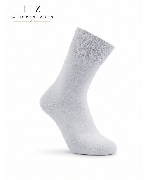 iZ Sock bambusstrømper i lysegrå til dame og herre  -  OUTLET