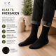 iZ Sock bambus & uld strømpe i sort til unisex