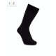 iZ Sock bambus & uld strømpe i sort til unisex