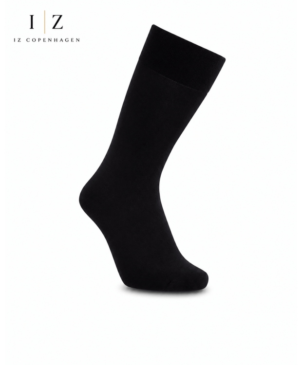 iZ Sock sorte bambus- og uldstrømper unisex – Outlet
