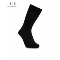 iZ Sock bambus & uld strømpe i sort til unisex