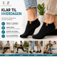 iZ Sock 3pak bomuld ankelstrømper i sort ( NY KOLLEKTION )