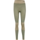 Hummel CLEA Seamless Mid Waist Tights i Vetiver Melange til kvinder