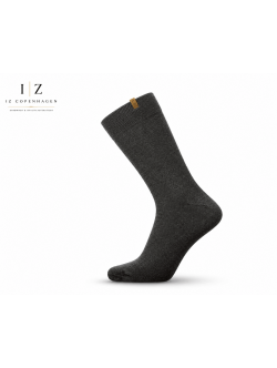 iZ Sock Copenhagen Luxury Bomuldsstrømper i Mørkegrå