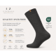 iZ Sock Copenhagen Luxury Bomuldsstrømper i Mørkegrå