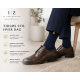iZ Sock Copenhagen navy Luxury bomuldsstrømper unisex – aktive størrelser 35-49