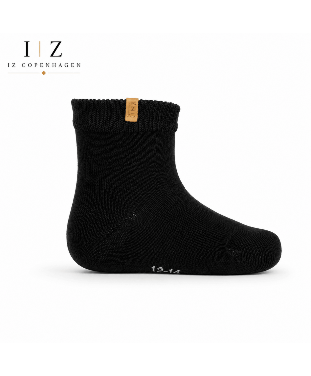 iZ Sock Copenhagen Luxury Bambusstrømper til Baby – Sorte OEKO-TEX® Bambusstrømper