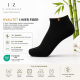 iZ Sock Copenhagen sorte bambus-ankelstrømper til børn – 23-26, 27-30 og 31-34