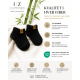 Iz sock Copenhagen luxury bambusstrømper i sort til baby