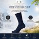 Iz sock Copenhagen premium uld strømper i navy | Ultra Soft