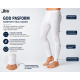 JBS lange underbukser i hvid med gylp til herre – M, L, XL, 2XL og 3XL