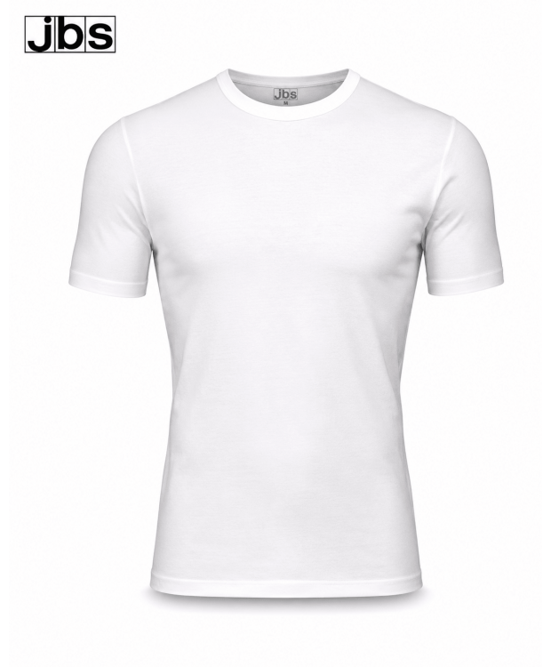 JBS Light Bomulds T-shirt i Hvid til Herre – 100% Bomuld & Let Komfort billede